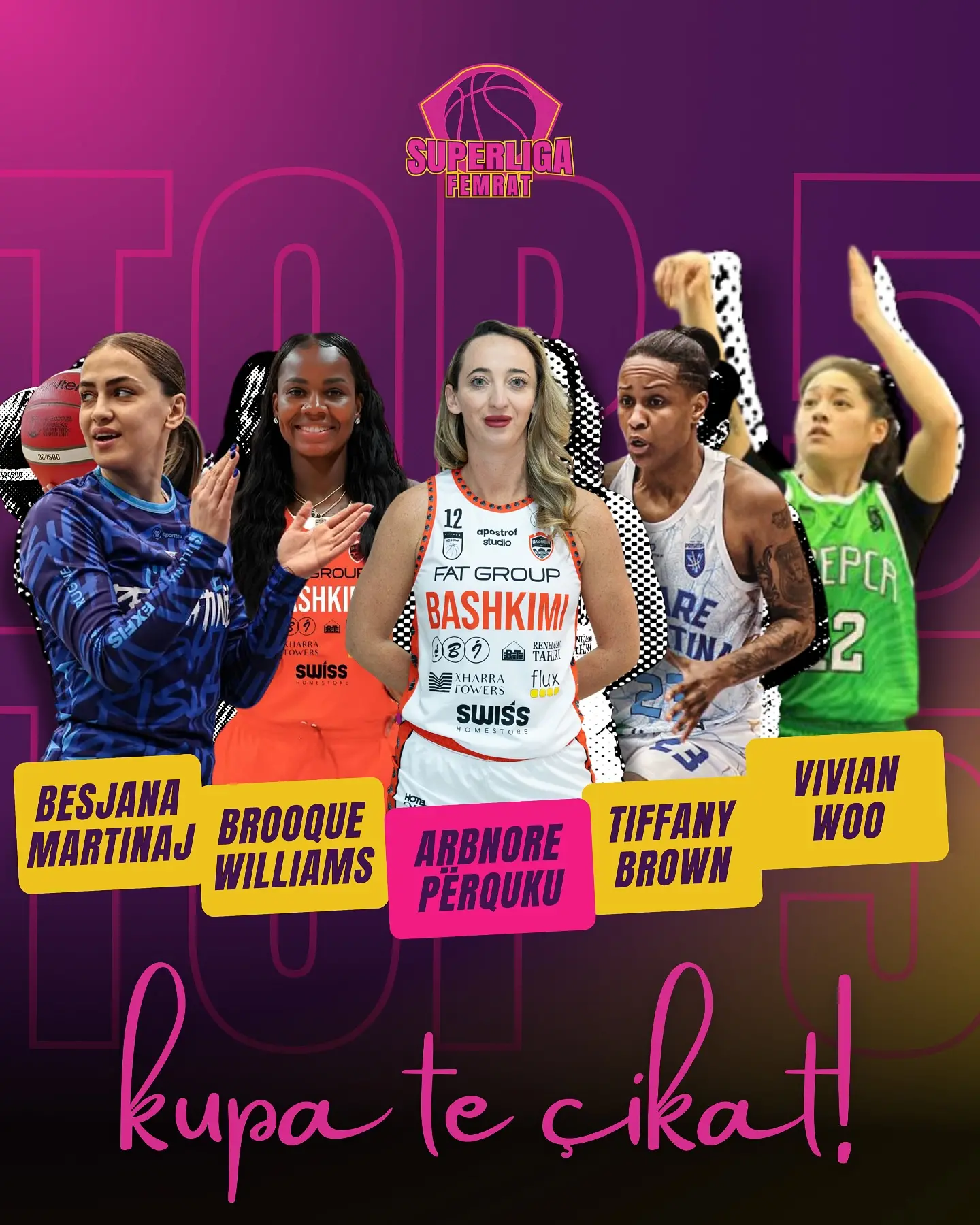 Arbnore Përquku, MVP e xhiros së 17-të në Superliga Femrat